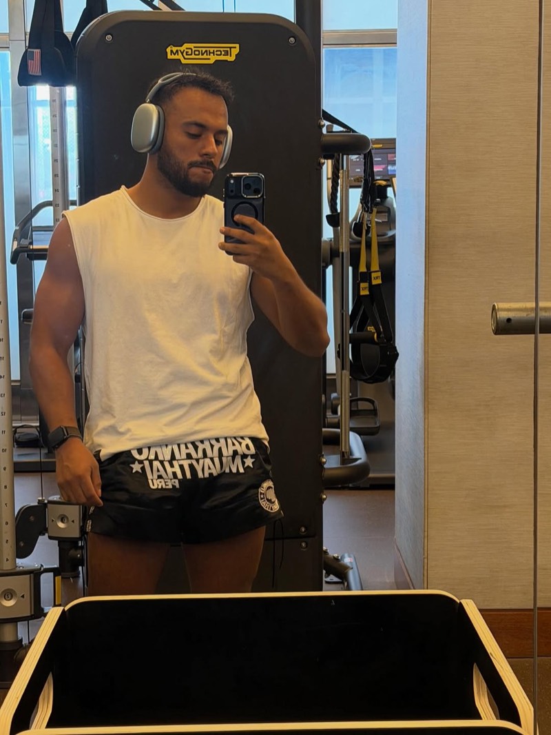 Manuel en el gym
